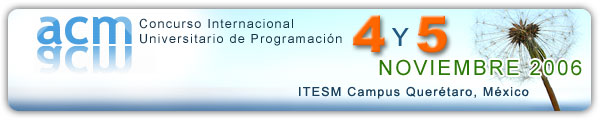 ACM ICPC Mexico